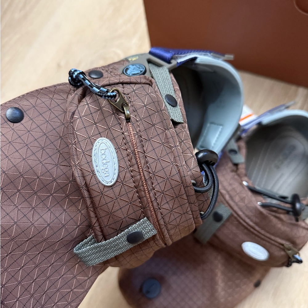 NWT CROCS x BOTEGA CLASSIC ALL-TERRAIN CLOG Size M8 / W10 chocolate - Picture 4 of 9